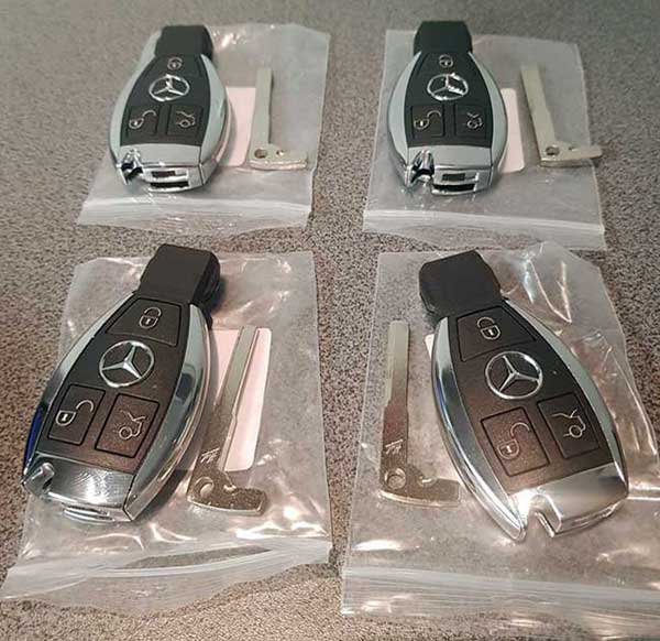 Mercedes sleutels