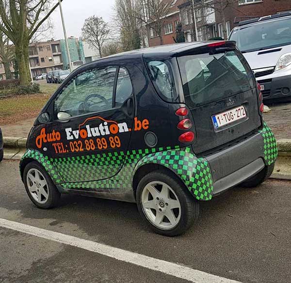 Smart vervangwagen